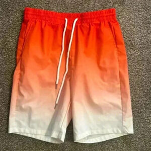 Men’s shorts. Size small. Orange